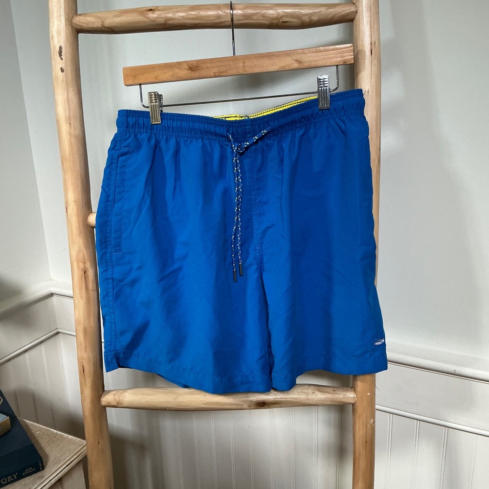 Southern‎ Tide Skipjack Mens Blue Swim Trunks Mesh Lined Size Medium 6 Inch